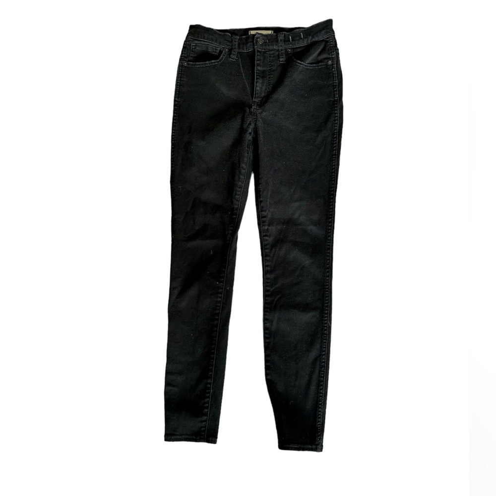 MADEWELL 10” High Rise Skinny Black Jeans